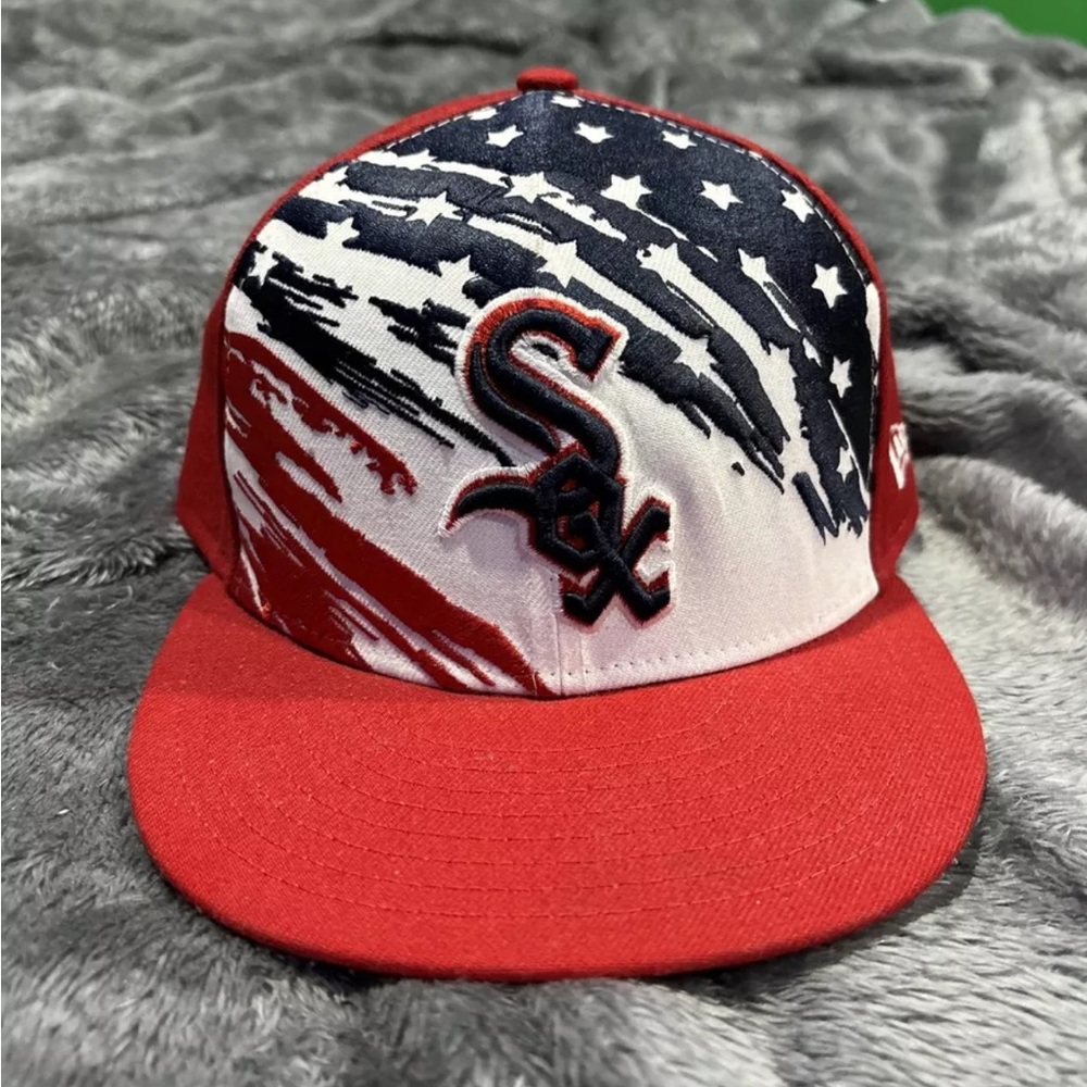 New Era Chicago White Sox 2022 4th of July Hat Adjustable one size fits all